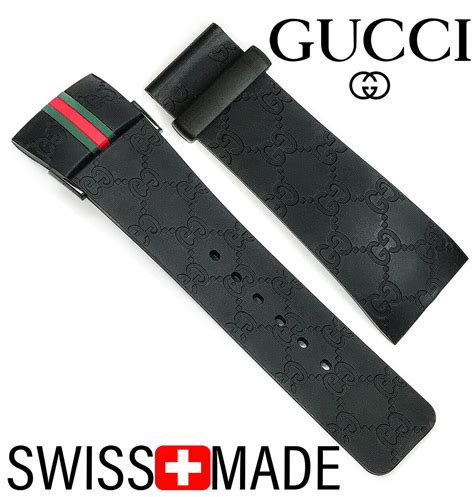 gucci watch rubber strap|gucci detachable shoulder strap replacement.